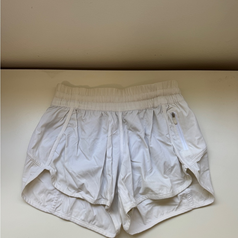 lululemon tracker short white